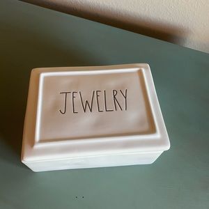 Rae Dunn Ceramic Jewelry box